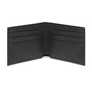 CARTEIRA MASCULINA EM COURO PRETO