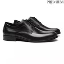 Sapato Derby Masculino Social Em Couro - PRETO